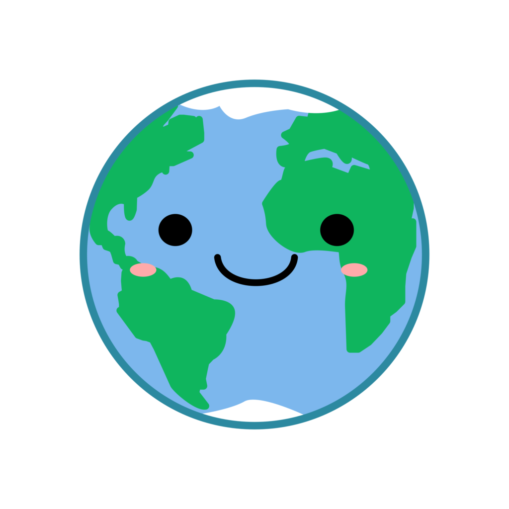 Kawaii Earth Image